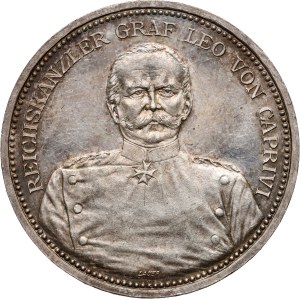 Germany, medal from 1894, Chancellor of the Reich, Leo von Caprivi