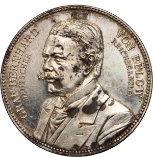 Germany, medal from 1900, Chancellor Bernhard von Bulow