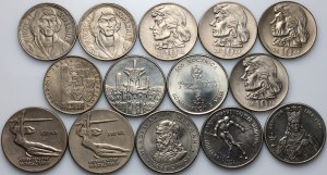 People's Republic, Third Republic, set of coins from 1965-1993, (14 pieces)