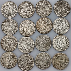 Zygmunt III Waza, zestaw półtoraków, (16 sztuk)