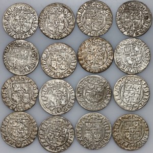 Sigismund III Vasa, set of half-tracks, (16 pieces)