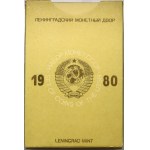 Russia, USRR, mint set 1980, (9 pieces)