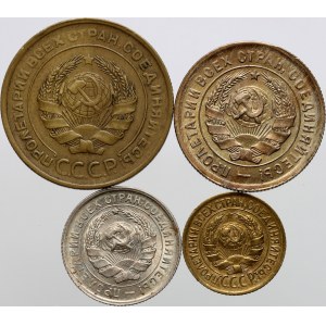Russia, USSR, set of coins from 1930-1934, (4 pieces)