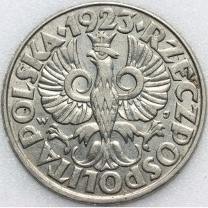 II RP, 50 groszy 1923, Warszawa