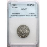 II RP, 50 groszy 1923, Warszawa