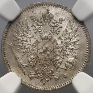 Finland, Nicolas II, 25 pennia 1916 S, Helsinki