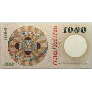 PRL, 1000 złotych 29.10.1965, seria B