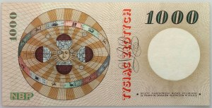 People's Republic of Poland, 1000 zloty 29.10.1965, series B