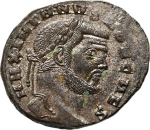 Roman Empire, Galerius Maximian as Caesar 293-305, Follis, Rome