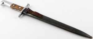 Swiss bayonet wz. 1918/31 with scabbard for Schmid Rubin rifle