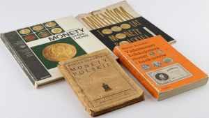 Numismatic literature, set of 4 books