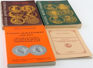 Numismatic literature, set of 4 books
