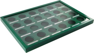 Display case for 24 coins from the Treasures of Stanislaw August series