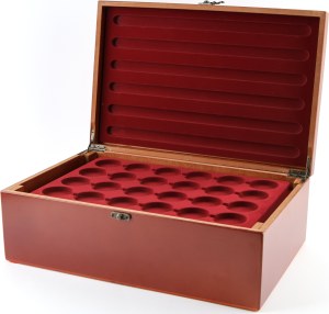 Coin box with ten pallets