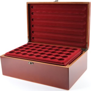 Coin box with ten pallets