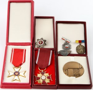 Poland, People's Republic of Poland, set of 6 decorations and medal
