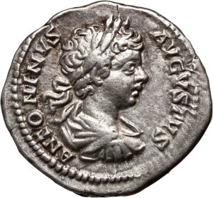Roman Empire, Caracalla 198-217, Denarius, Rome