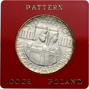 People's Republic of Poland, 100 zloty 1966, Mieszko and Dabrowka, SAMPLE