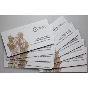 III RP, zestaw banknotów 20 złotych 2022, Ochrona Polskiej Granicy Wschodniej, seria RP, (10 sztuk)