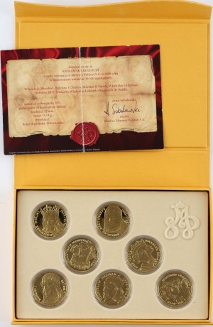 Third Republic, set of medals, Royal Collection, (7 pieces)