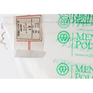 III RP, worek bankowy, 2 grosze 2020, 65 saszetek x 100 sztuk, Mennica Polska Warszawa