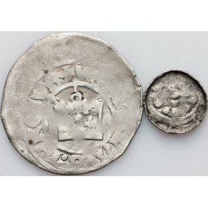 Middle Ages, Europe, coin set, (2 pieces)