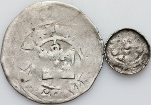 Middle Ages, Europe, coin set, (2 pieces)