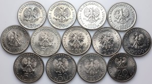 People's Republic of Poland, coin set, (13 pieces)
