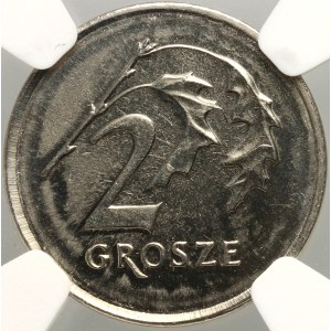 III RP, 2 grosze 2005, PRÓBA w miedzioniklu, Warszawa