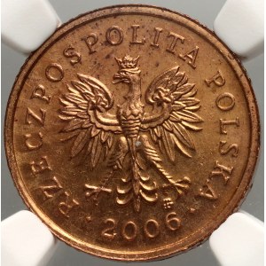 III RP, 10 groszy 2006, PRÓBA w brązie, Warszawa