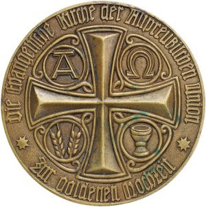 Germany, Prussia, medal commemorating the 50th wedding anniversary (Golden Wedding Anniversary)