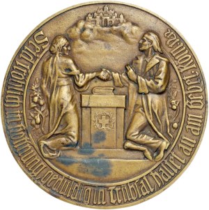 Germany, Prussia, medal commemorating the 50th wedding anniversary (Golden Wedding Anniversary)