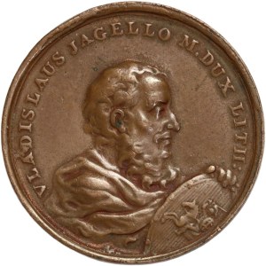 Poland, 19th century, COPY of medal from royal suite, Wladyslaw Jagiello