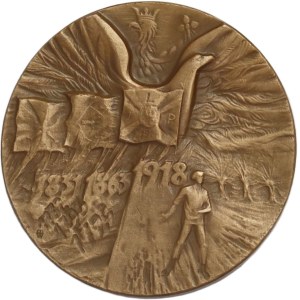PRL, medal z 1988 roku, 70. rocznica Odzyskania Niepodległości