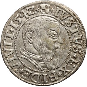 Prusy Książęce, Albrecht Hohenzollern, grosz 1542, Królewiec