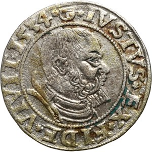 Prusy Książęce, Albrecht Hohenzollern, grosz 1534, Królewiec