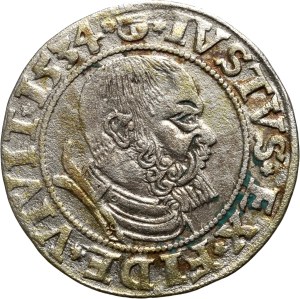 Ducal Prussia, Albrecht Hohenzollern, penny 1534, Königsberg