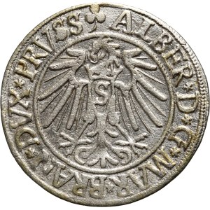 Prusy Książęce, Albrecht Hohenzollern, grosz 1541, Królewiec