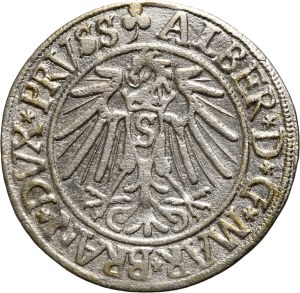 Ducal Prussia, Albrecht Hohenzollern, penny 1541, Königsberg