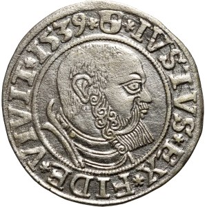 Prusy Książęce, Albrecht Hohenzollern, grosz 1539, Królewiec