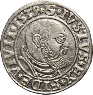 Ducal Prussia, Albrecht Hohenzollern, penny 1539, Königsberg