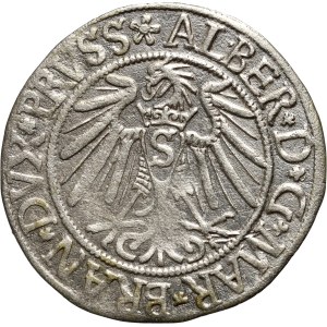 Prusy Książęce, Albrecht Hohenzollern, grosz 1539, Królewiec