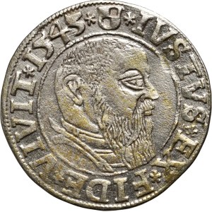 Prusy Książęce, Albrecht Hohenzollern, grosz 1543, Królewiec