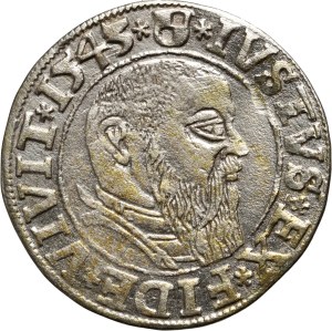Ducal Prussia, Albrecht Hohenzollern, penny 1543, Königsberg