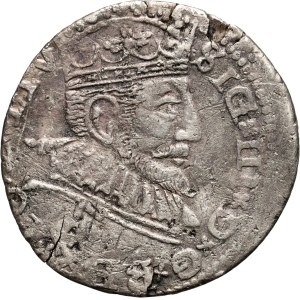 Zygmunt III Waza, trojak 1593, Ryga