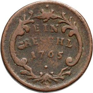 Silesia, Maria Theresia, 1 Gröschl 1765 Prague