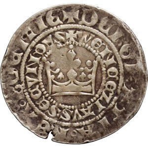 Bohemia, Vaclav II (1300-1305), Groschen, Prague, Kutná Hora