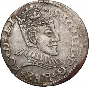 Sigismund III Vasa, trojak 1590, Riga