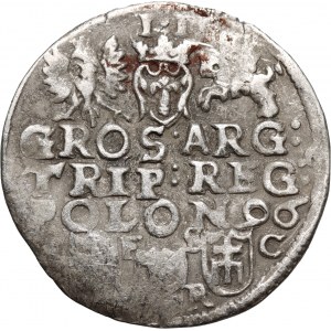 Zygmunt III Waza, trojak 1596, Bydgoszcz