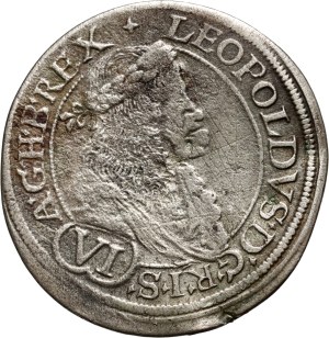 Austria, Leopold I, 6 kreuzer 1680 MM, Vienna